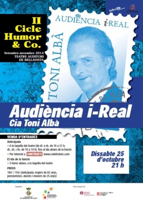 Cartell 2n Cicle Humor&Co. Audiència I-Real