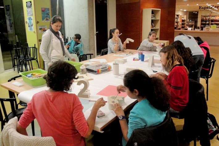 Les activitats de l'Espai Zero es fan a la cafeteria del Centre Cultural de Bellavista