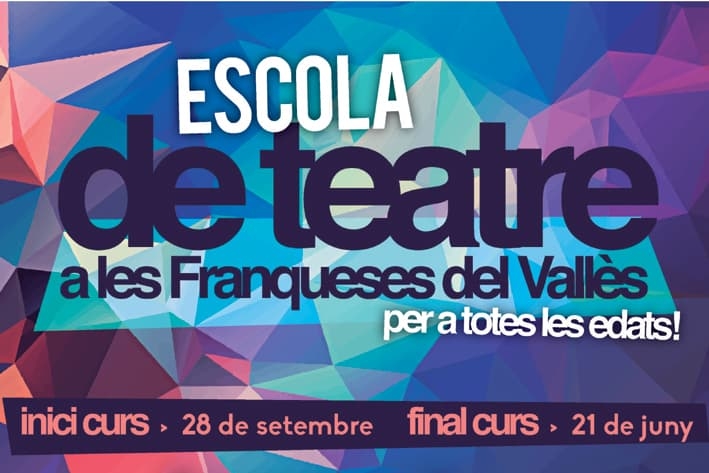 Logotip de l'Escola de Teatre de les Franqueses