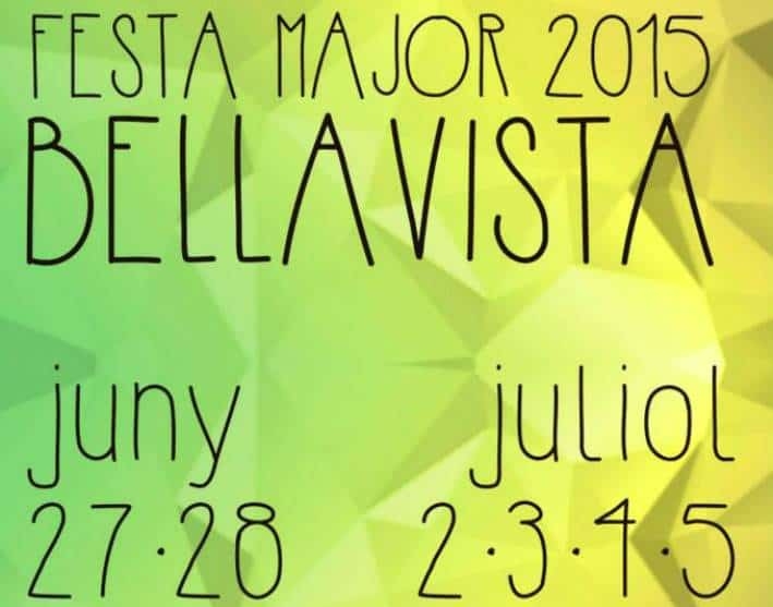 Imatge de la Festa Major de Bellavista 2015
