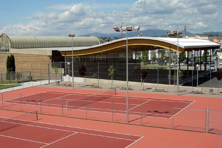 Pistes de tennis de la Zona Esportiva Municipal de Corró d'Avall