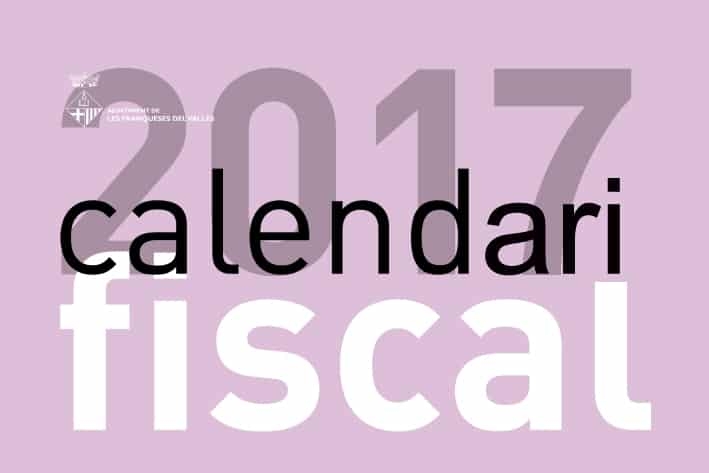 Calendari fiscal 2017