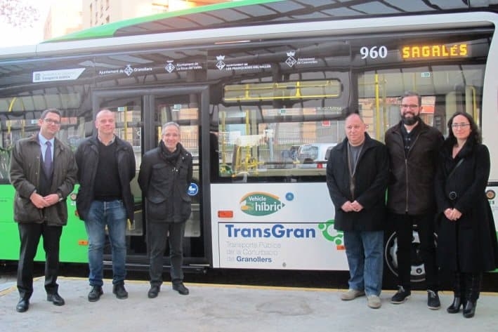 Presentació 3r bus híbrid Transgran