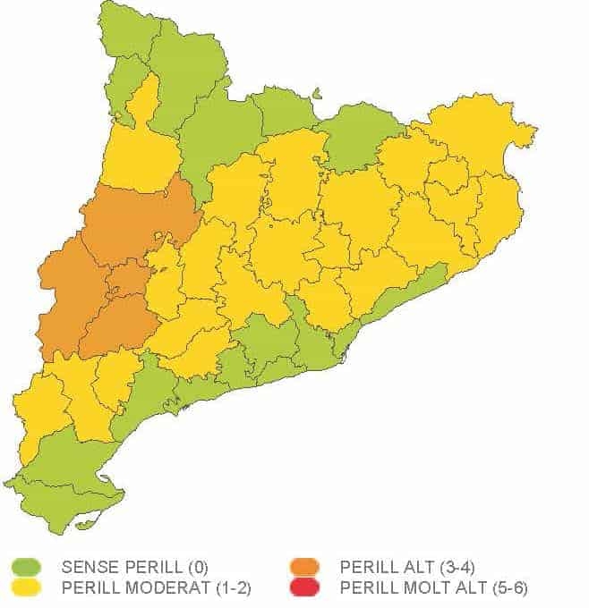 Perill de calor al Vallès Oriental