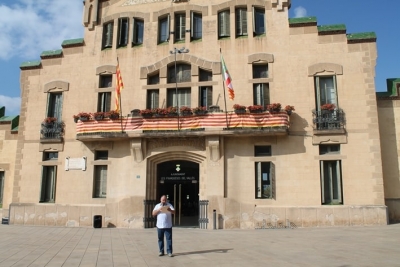 Concentració de rebuig empresonaments Jordi Cuixart i Jordi Sánchez