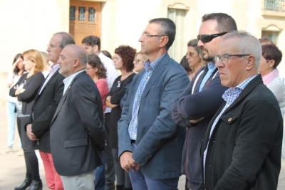 Concentració de rebuig empresonaments Jordi Cuixart i Jordi Sánchez