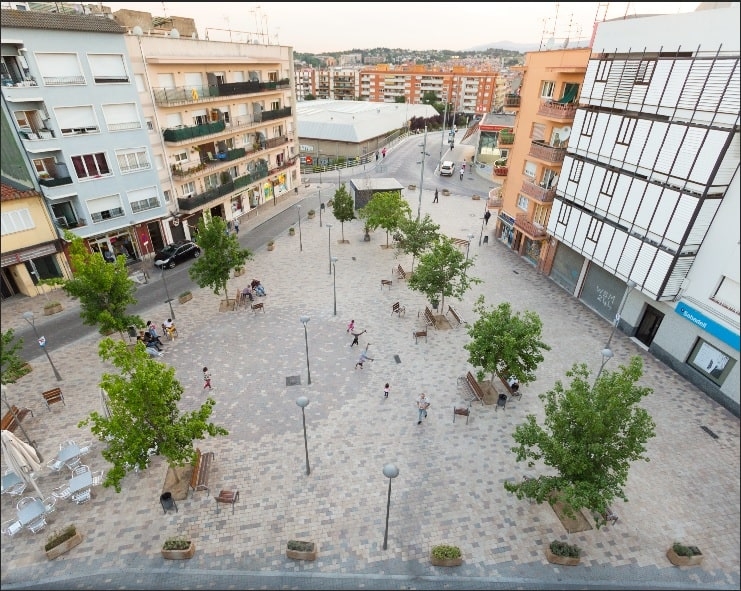 Reurbanització plaça Espanya