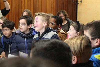 Visita dels alumnes de 3r de l'Escola Guerau de Liost