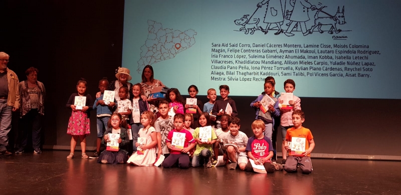 L'Escola Bellavista-Joan Camps a l'entrega dels premis Pilarín Bayés