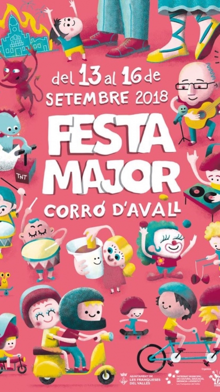 Cartell Festa Major de Corró d'Avall