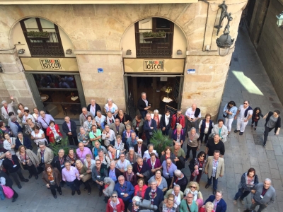 Segona visita al Palau de la Música i a la Casa de la Seda a Barcelona