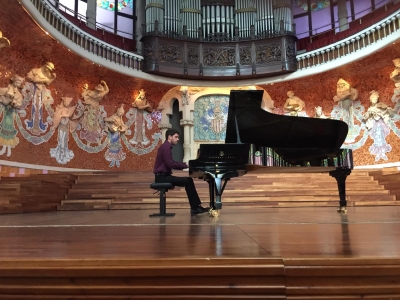 Segona visita al Palau de la Música i a la Casa de la Seda a Barcelona