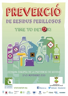 Cartell de la Setmana Europea de Prevenció de Residus Perillosos