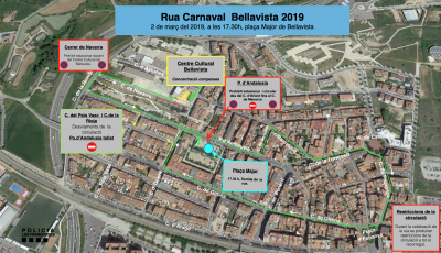 Plànol rua Carnaval Bellavista