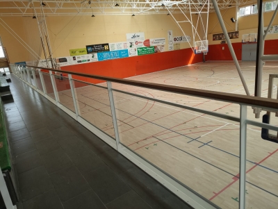 Millores al pavelló poliesportiu de la Zona Esportiva Municipal de Corró d'Avall