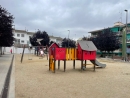 Zona de jocs infantils de la plaça Major