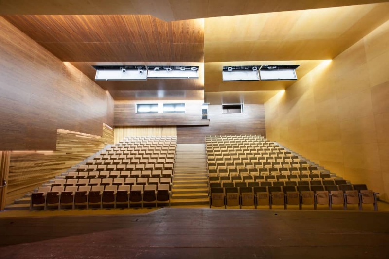 Interior del Teatre Auditori de Bellavista