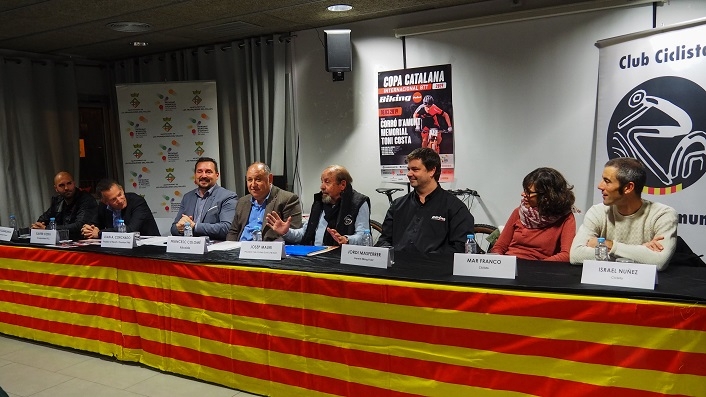Presentació de la Copa Catalana Internacional de BTT. (Foto Marta Costa)