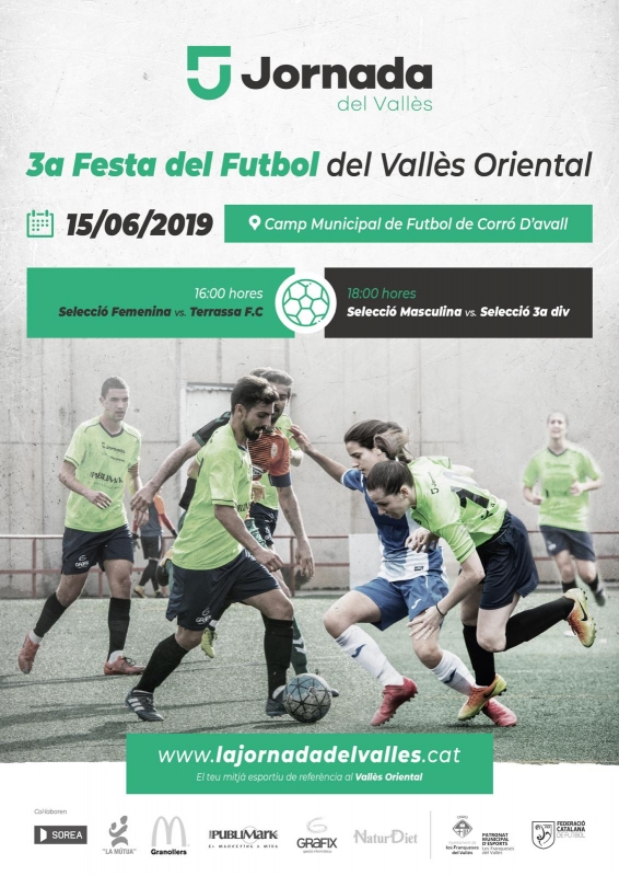 Cartell 3a Festa del Futbol del Vallès Oriental