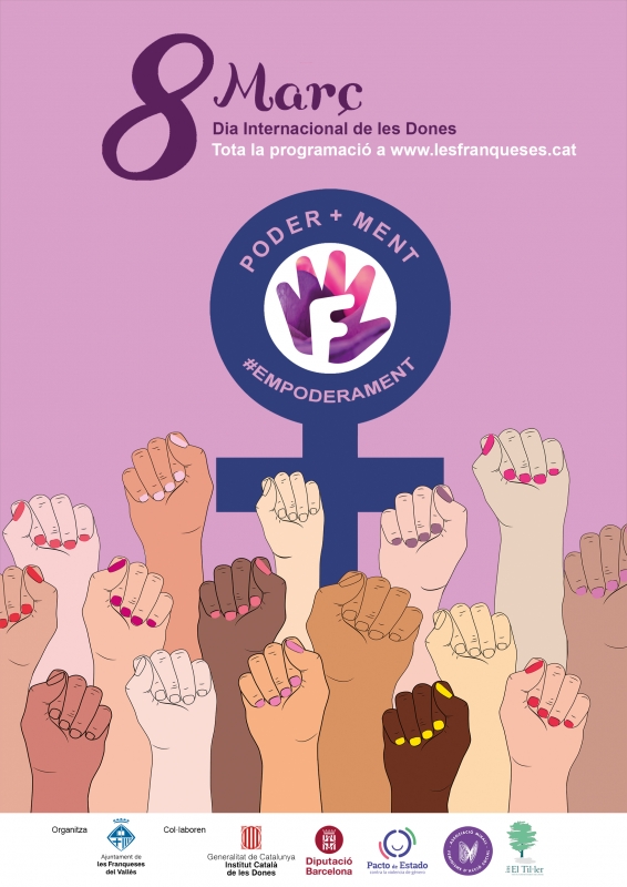 Cartell 8m, Dia Internacional de les Dones