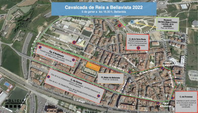 Afectacions al trànsit a Bellavista