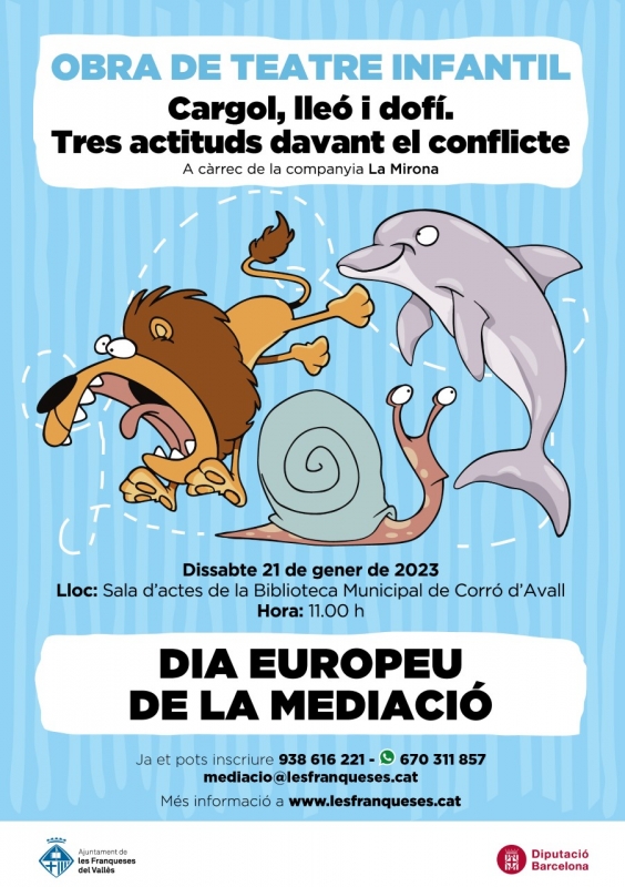 Cartell Dia Europeu de la Mediació 2023