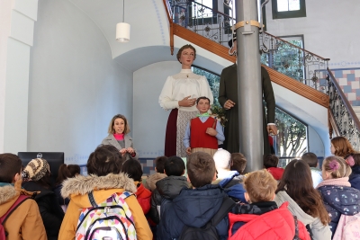 Visita a l'Ajuntament de l'Escola Guerau de Liost