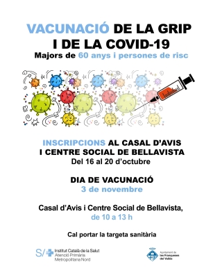 Campanya vacunació grip i Covid-19 Bellavista