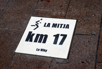 km 17 de la Mitjà Marató