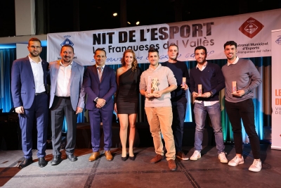 Premi de la categoria Amateur Masculí per a Victor López Rodríguez del Club Tir amb Arc Les Franqueses